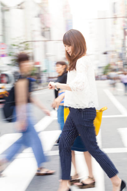 istock Young Woman In Hurry 842465822