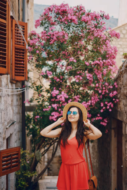 istock pretty brunette outdoors 842477960