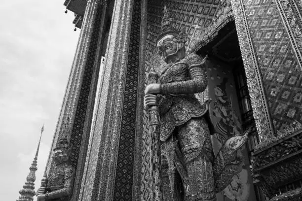 Photo of Giant of Wat Phra Kaew or Grand Palace, Bangkok, Thailand