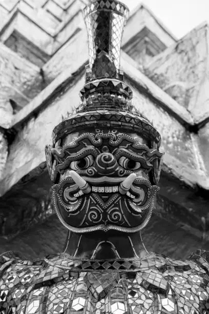 Photo of Giant of Wat Phra Kaew or Grand Palace, Bangkok, Thailand