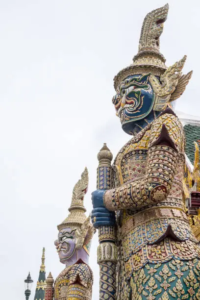 Photo of Giant of Wat Phra Kaew or Grand Palace, Bangkok, Thailand