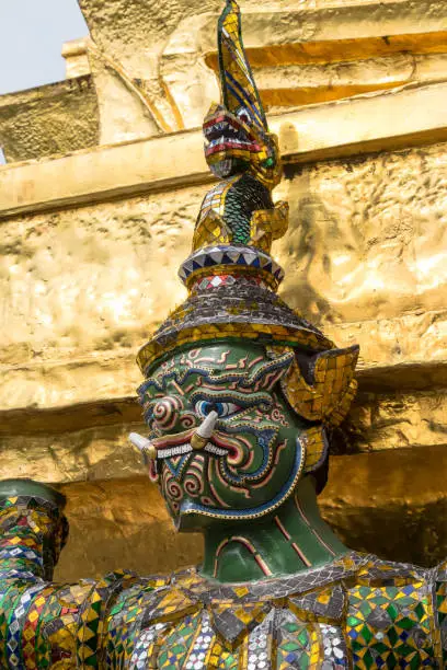 Photo of Giant of Wat Phra Kaew or Grand Palace, Bangkok, Thailand