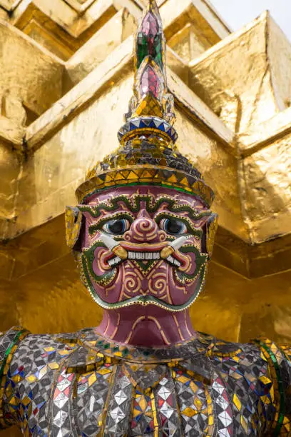Photo of Giant of Wat Phra Kaew or Grand Palace, Bangkok, Thailand