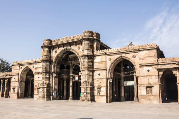 Jama Mosque stock photo