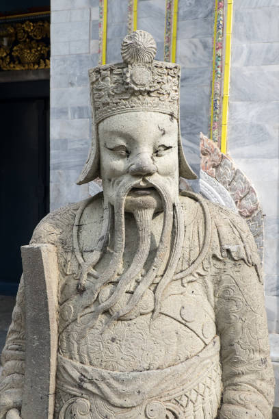 istock ancient stucco chinese doll in a temple, Bangkok, Thiland 842489480