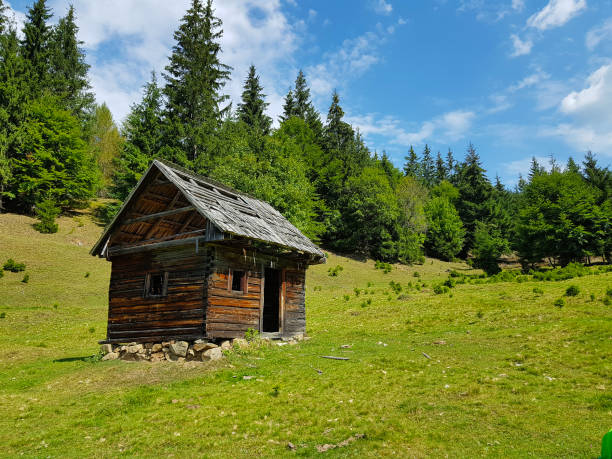 istock Lonely wooden house 842490872