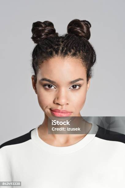 Disappointed Afro American Teenager Woman Stock Photo - Download Image Now - African Ethnicity, African-American Ethnicity, Teenage Girls