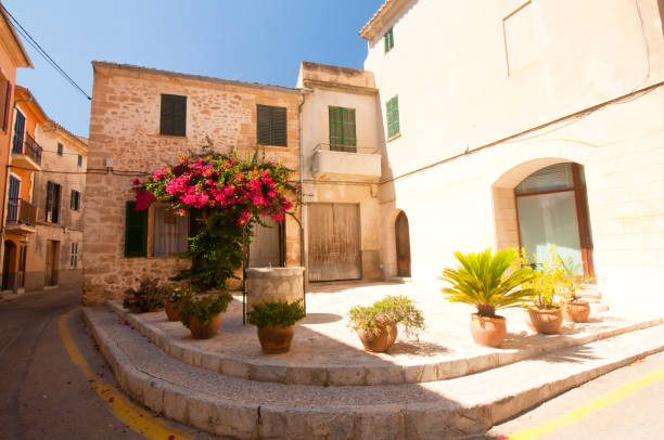 istock Alcudia Old Town in island Majorca, Spain 28.06.2017. 842589036