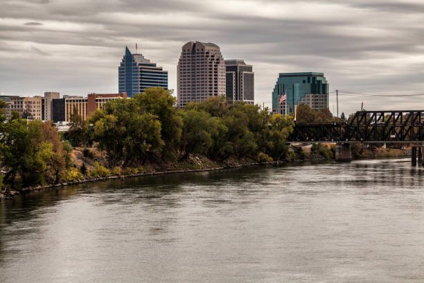 istock Sacramento River and City Skyline 842597034