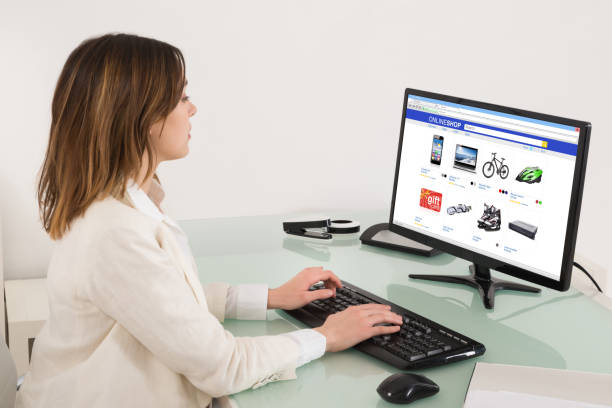 istock Businesswoman Video Conferencing On Computer 842613746