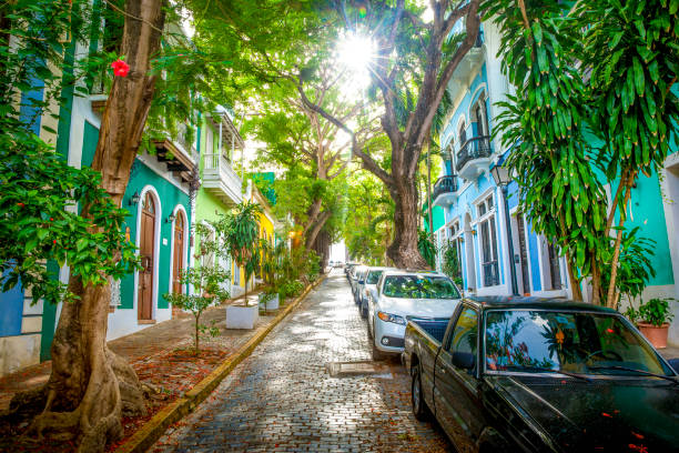 istock Street in old San Juan 842621010