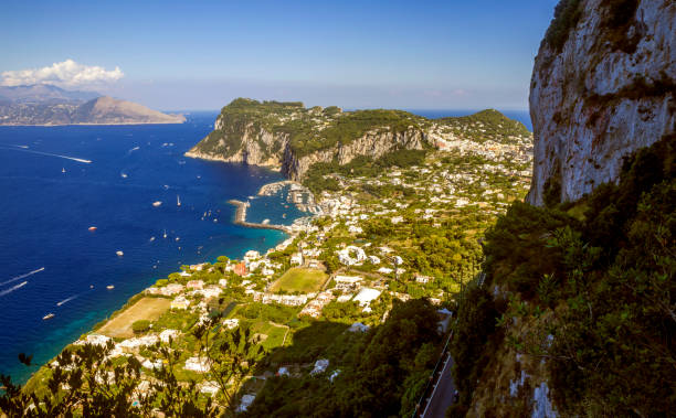 istock Panorama of Capri island, Italy 842626232