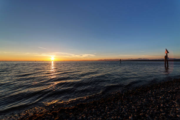istock sea bay sunset view, Vancouver, British Columbia, Canada 842629678