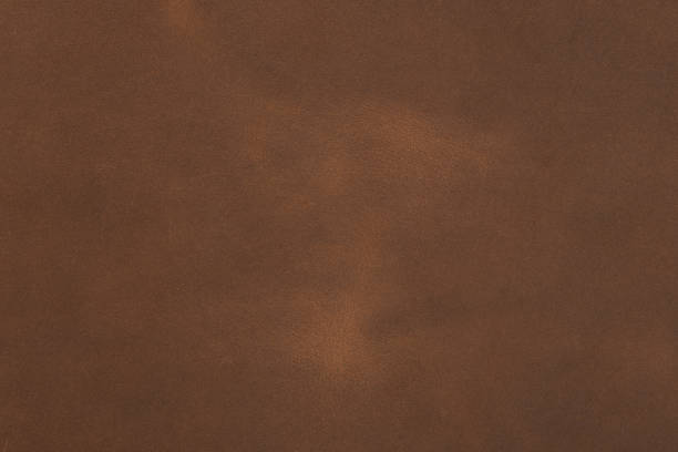 istock Closeup of Natural brown leather texture 842638880