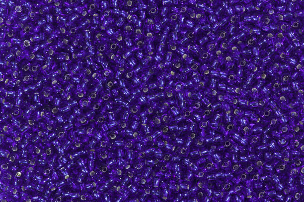 istock Beads of blue colour 842639804