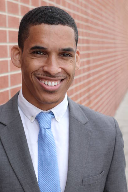 istock Smiley businessman with a full suit 842643686