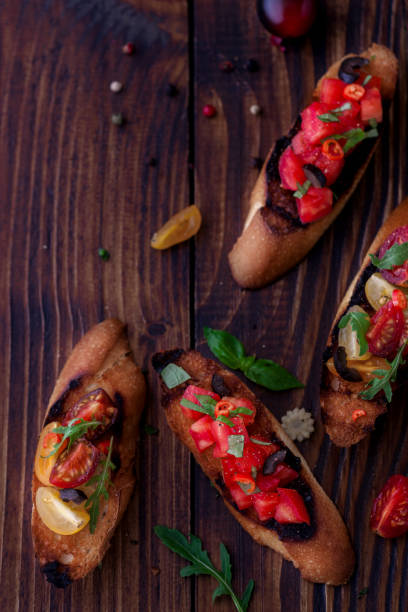istock Homemade Italian Bruschetta 842643844