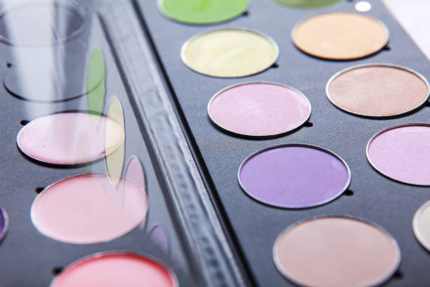 istock Make up colorful eyeshadows such as fashion background 842653316