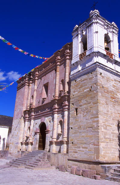 istock Old cathedral in town of Mitla Oaxaca Mexico 842656870