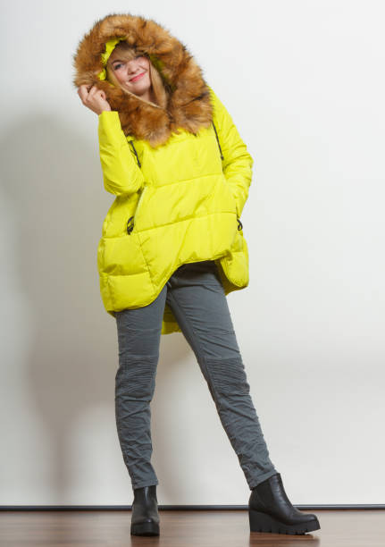 istock Fashion girl in jacket. 842664164