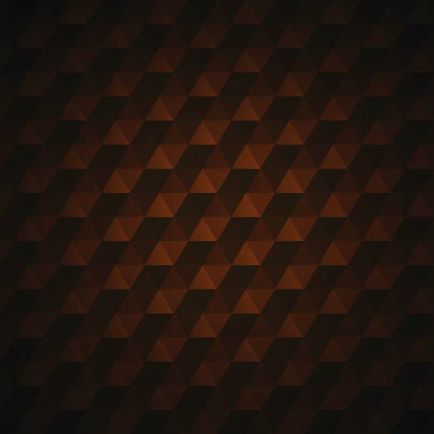 ilustraciones, imágenes clip art, dibujos animados e iconos de stock de 3d abstracto textura patrón geométrico de vector transparente. formas de fondo. formas de fondo. - brown background