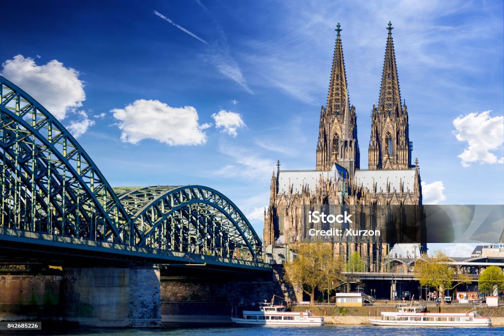 Cologne Cathedral Cologne Cathedral on a beautiful summer day Cologne Cathedral Stock Photo