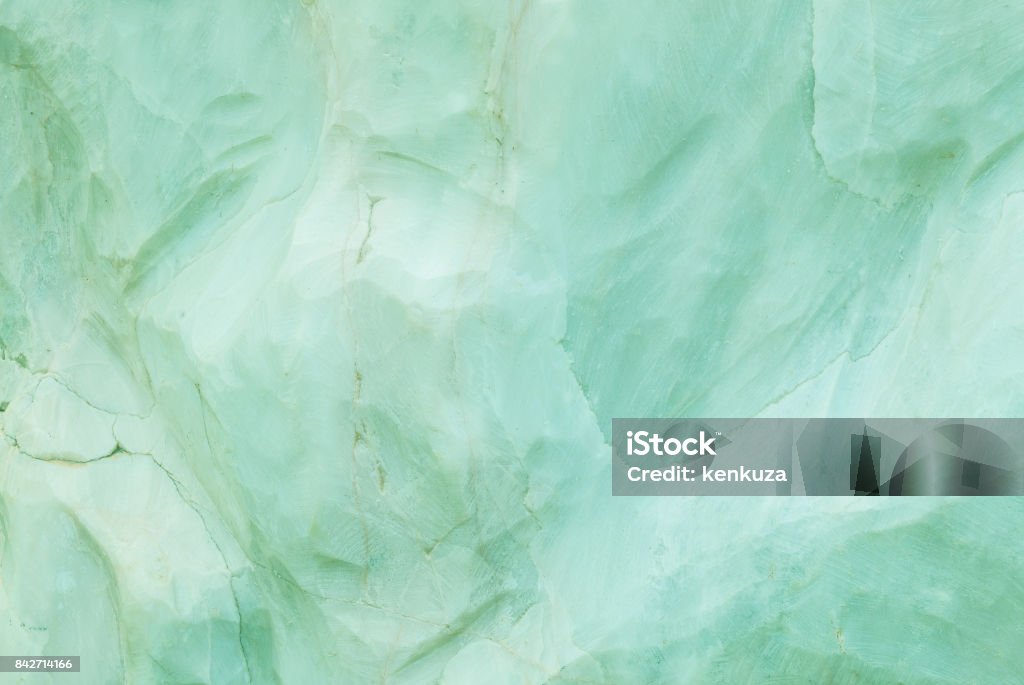 Closeup surface marble pattern at green marble stone wall texture background Marble - Rock Stock Photo