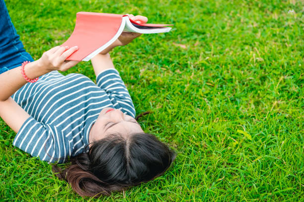 istock Girl reading the book. 842714522
