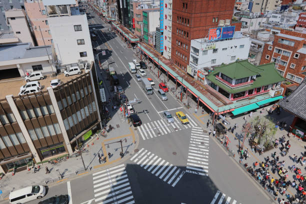 istock Asakusa district and Senso-ji Temple. 842730330