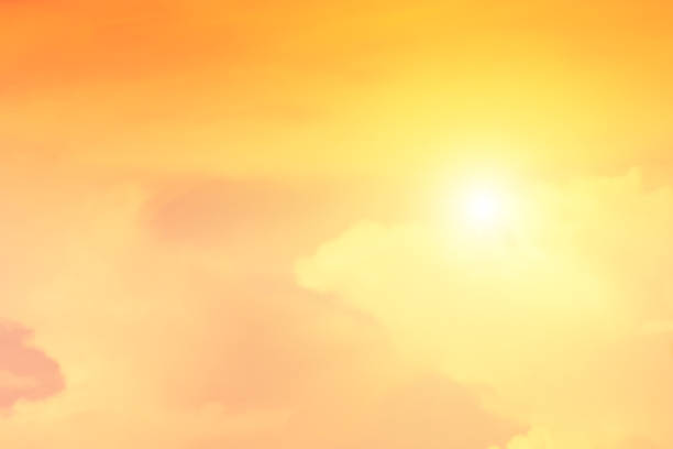 istock Beautiful light from the nature at sunset every day. 842730406