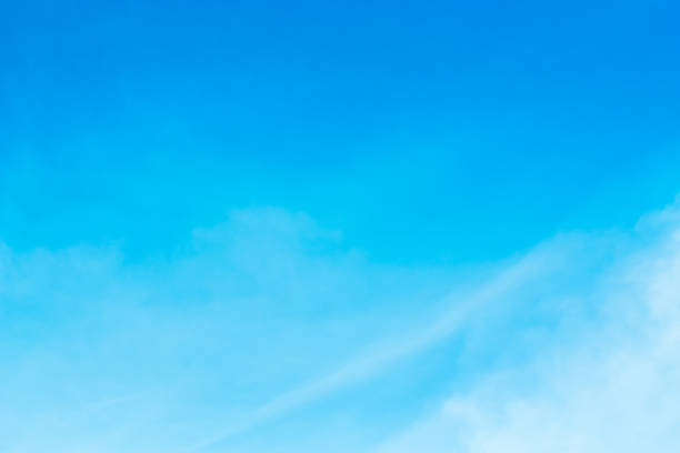istock Air clouds in the blue sky. 842731528