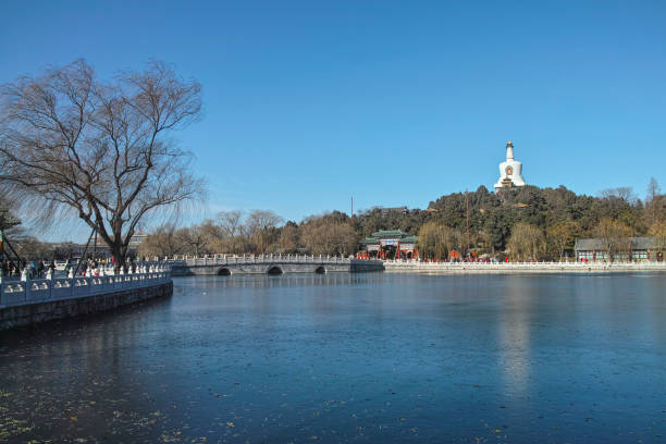istock Scenery of Beihai park in winter 842731542