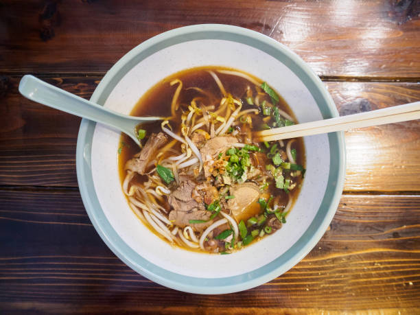 istock Thai Noodles with Beef Stew Soup 842742490