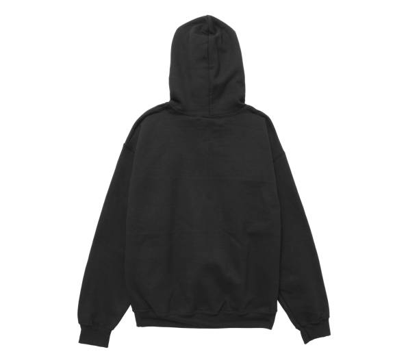 istock blank hoodie sweatshirt color black back view 842763534