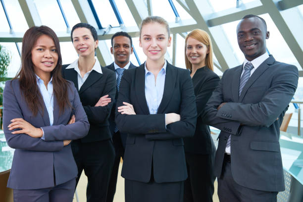 istock Best business specialists of different races 842773544