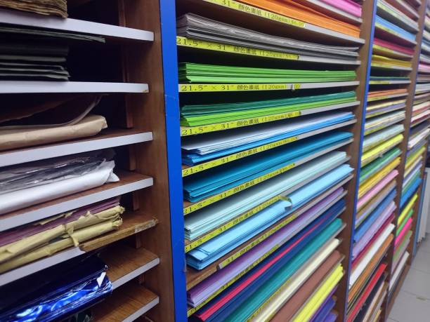 istock Paper selling in a stationary shop 842773546