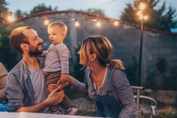 istock Birthday boy and his parents 842793362