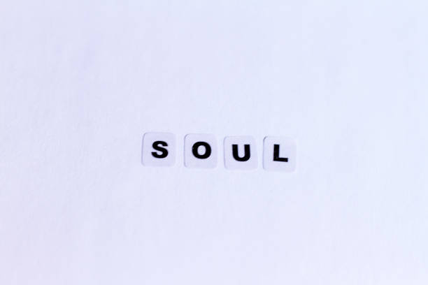 istock Word soul written in black letters on neutral background 842797254