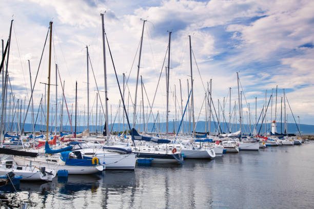 istock view of a marina in Trondheim 842801874