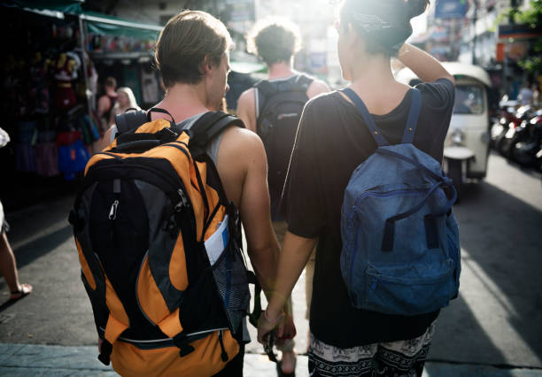 istock Closeup of couple holding hands while walking 842802100