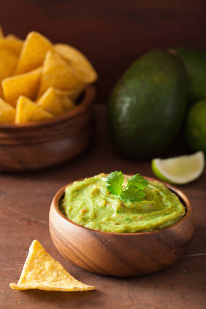 istock mexican guacamole dip and nachos tortilla chips 842809620