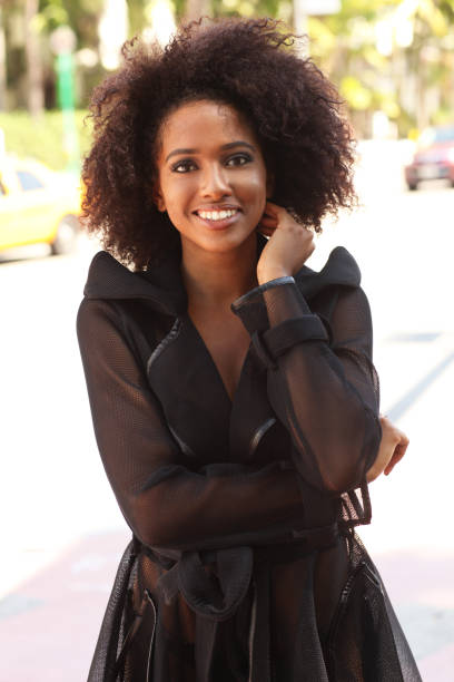 istock American beauty with curly hair. 842840148