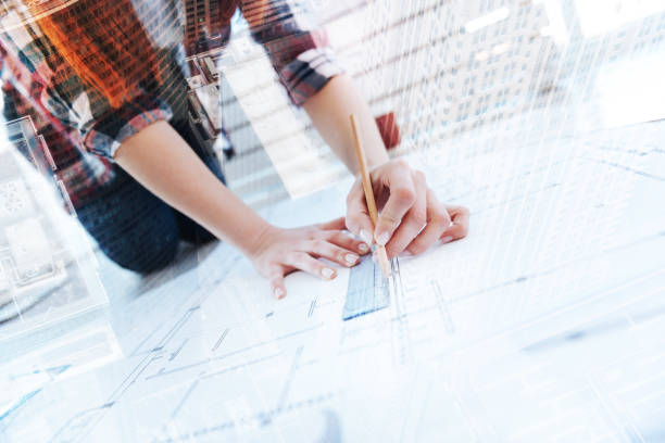 istock Woman creating a new drawing 842841466