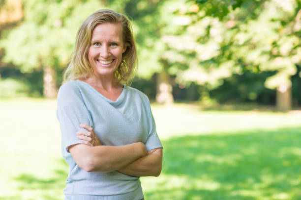 istock Healthy happy positive woman 842852636