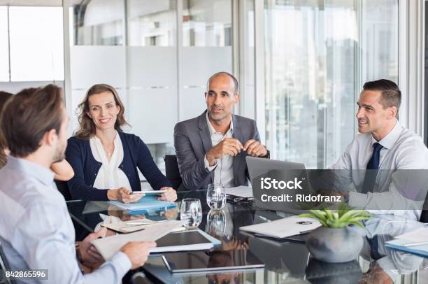 Business Meeting Stock Photo - Download Image Now - Business Meeting, Meeting, Business