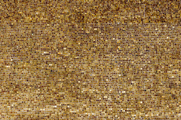 istock Wall of small gold plates 842868760