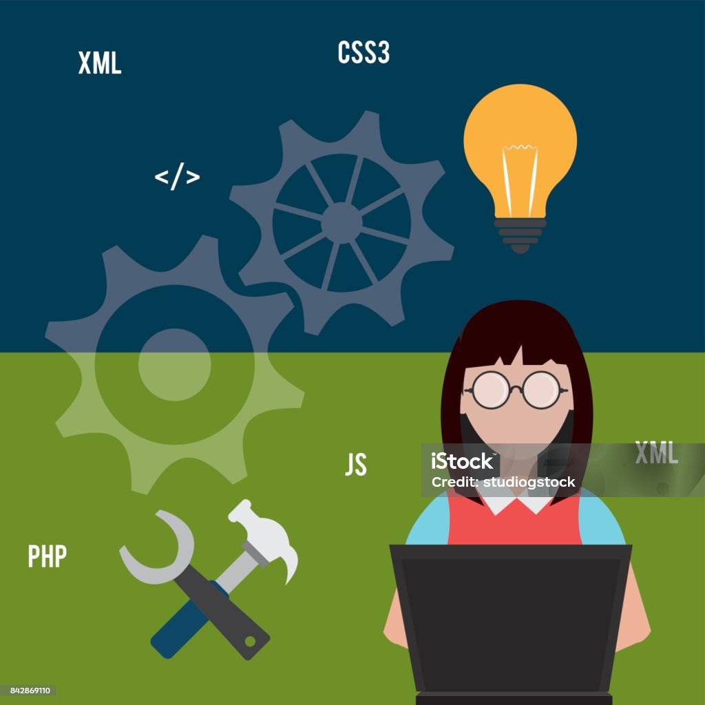 Software Design Stock Illustration - Download Image Now - Abstract ...
