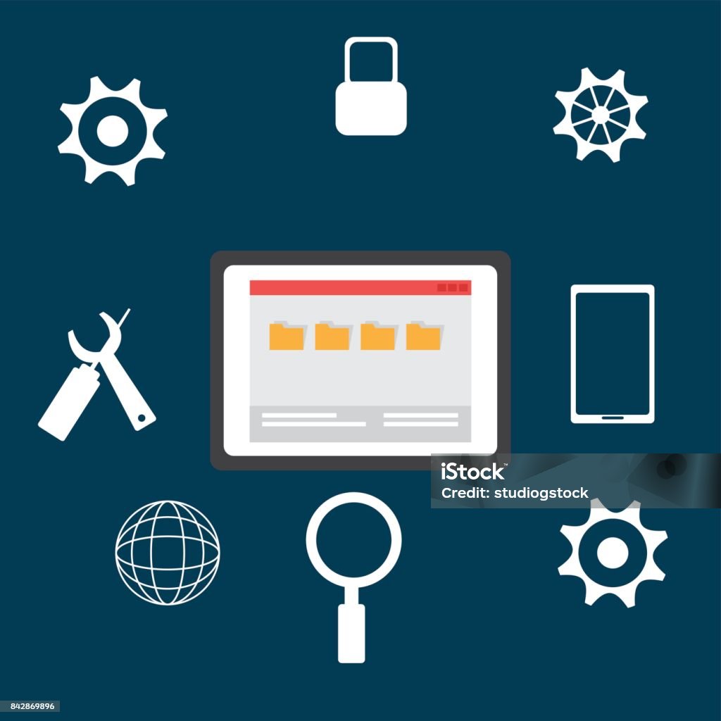 Software Design Stock Illustration - Download Image Now - Abstract ...