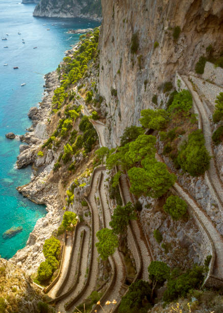 istock Via Krupp on Capri Island in Italy 842869920