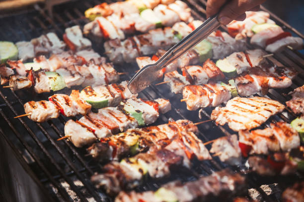 istock Roasted meat cooked at barbecue 842882366